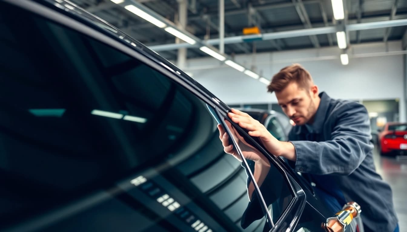Enhance your car with a premium window tint gift card showcasing professional application and results.