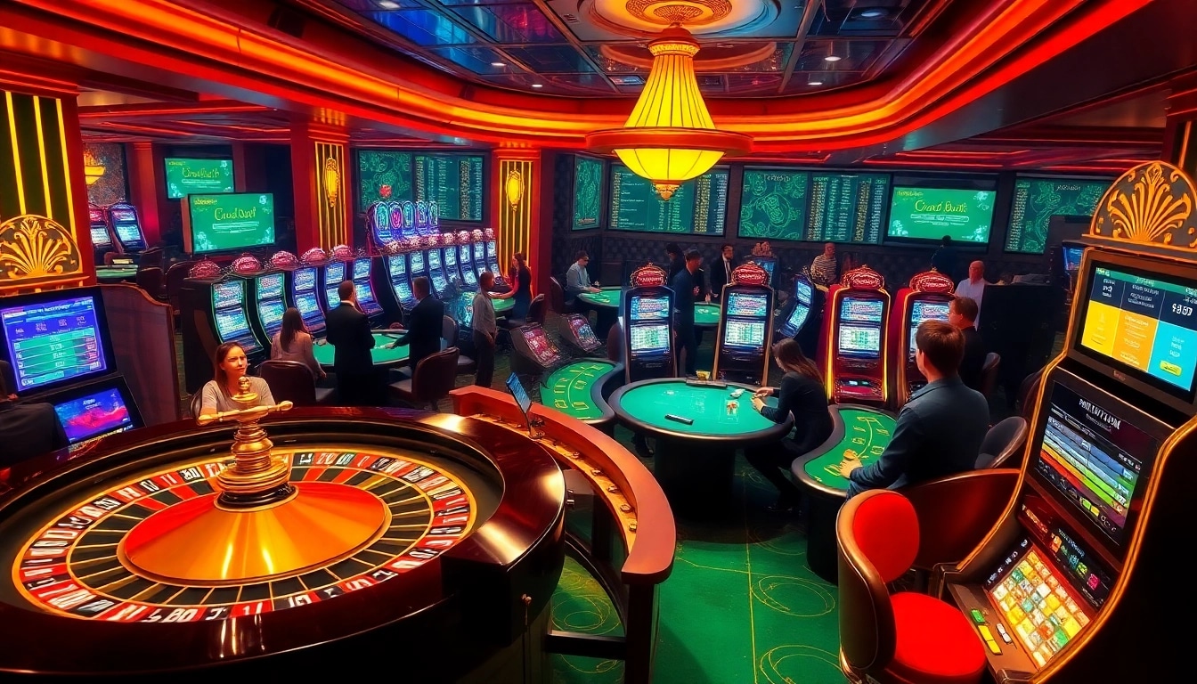 Experience the thrill of online gambling at https://i9bet.space/ with vibrant casino elements and engaged players.