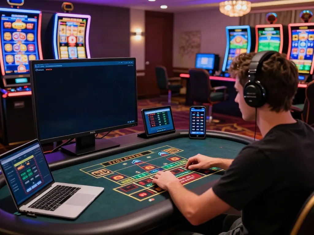 Engaged user on TA88 platform betting at a live dealer table.