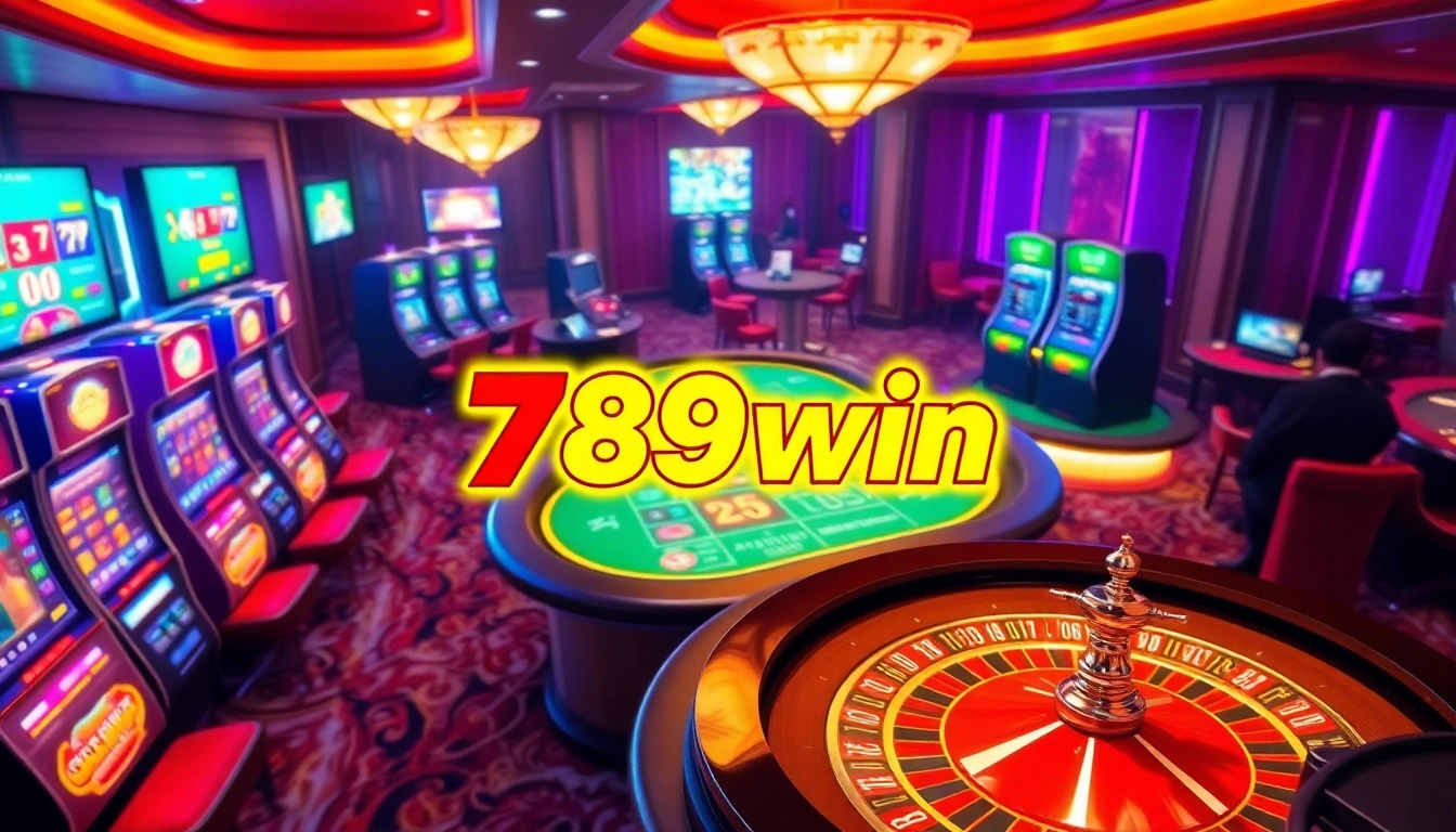 Engaging players at 789win's exhilarating online casino games like slots and poker.