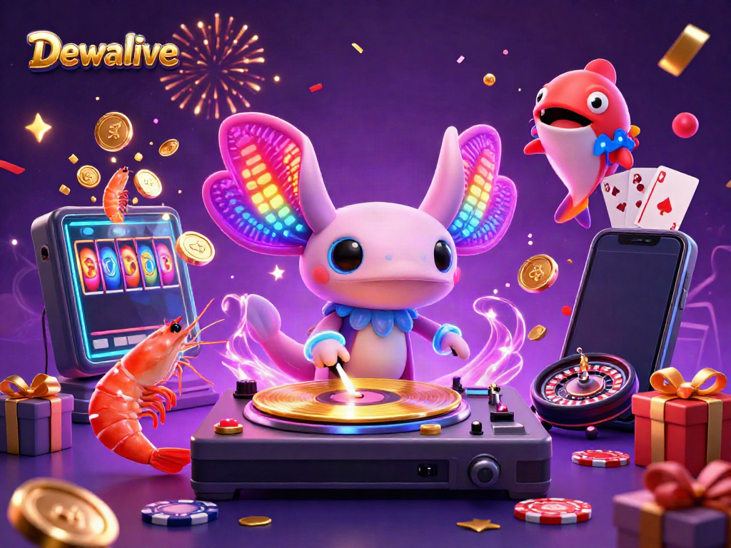 Permainan Dewalive yang menarik dengan prediksi angka dan elemen slot digital yang memikat.