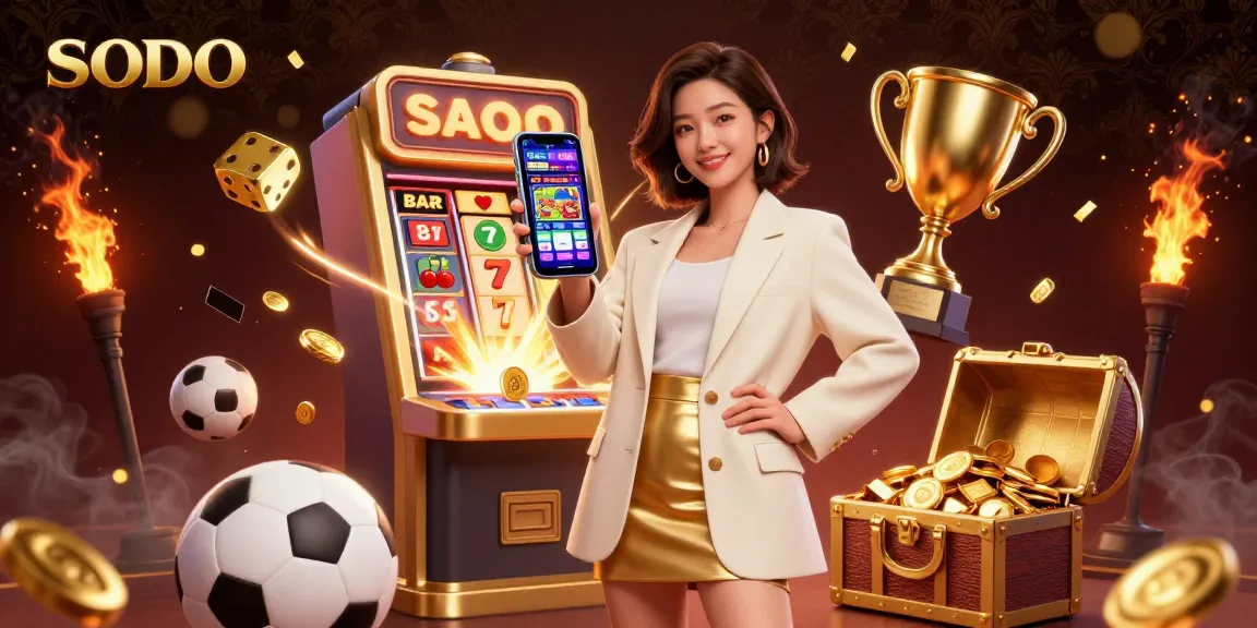SODO captures excitement as players engage with a vibrant sports betting app amidst a casino atmosphere.