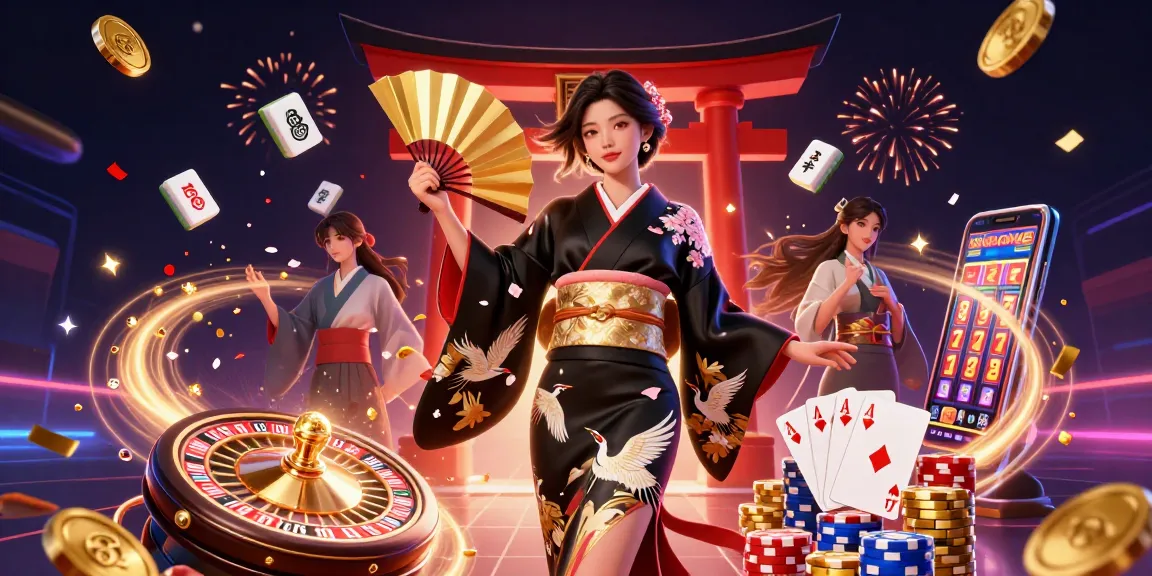 Experience winning excitement at hi88 with a vibrant 3D casino illustration showcasing dynamic game elements and festive visuals.