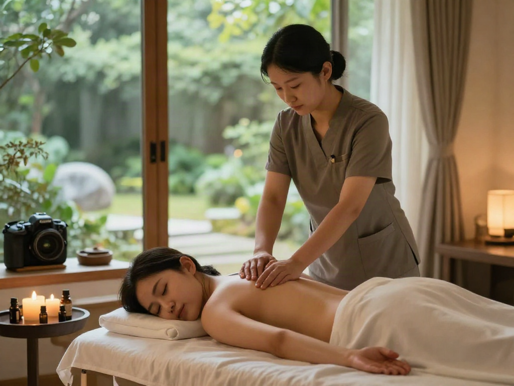 Experience a soothing 오산출장 massage with a professional therapist in a tranquil setting.
